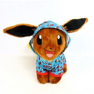 Build-A-Bear pokemon in Blue Patterned Hoodie size:OS(baby)